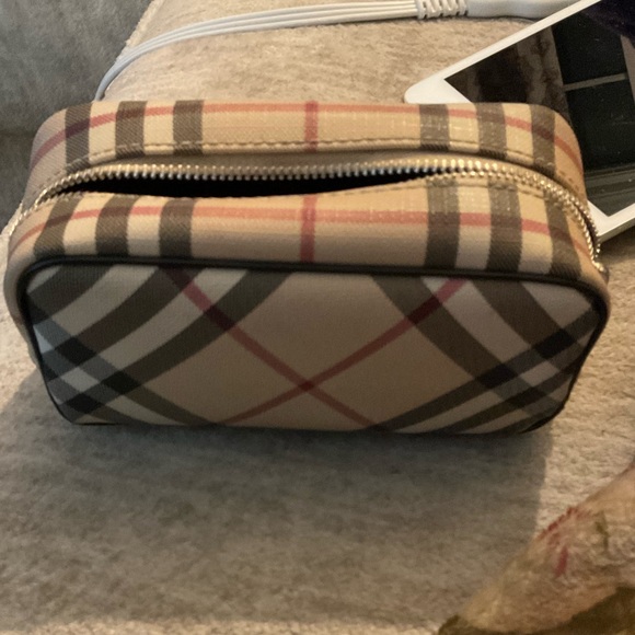 Burberry Handbags - Burberry Vintage Check Cosmetic Pouch